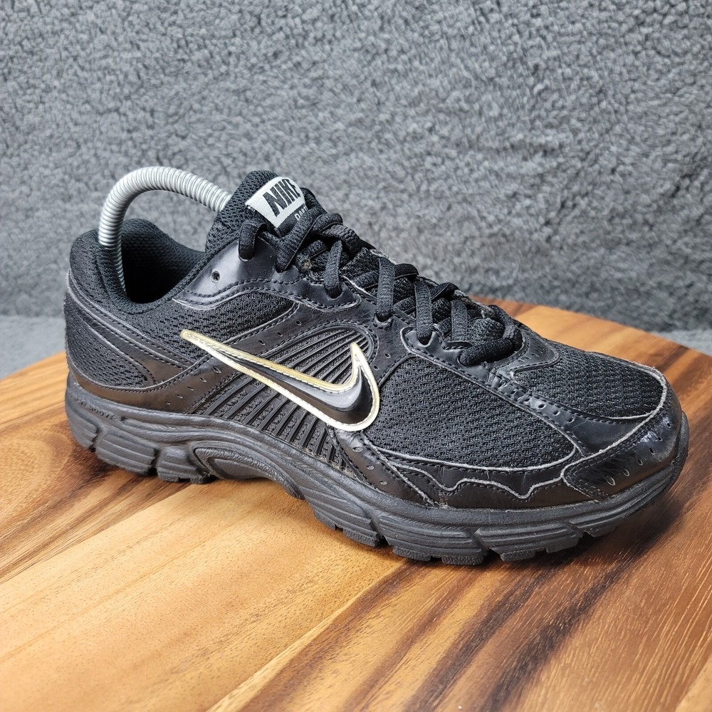 Nike Black and Gold Athletic Shoes